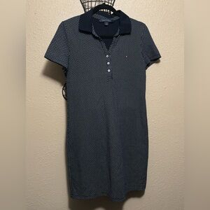 Tommy Hilfiger Black and White Polka Dot Dress